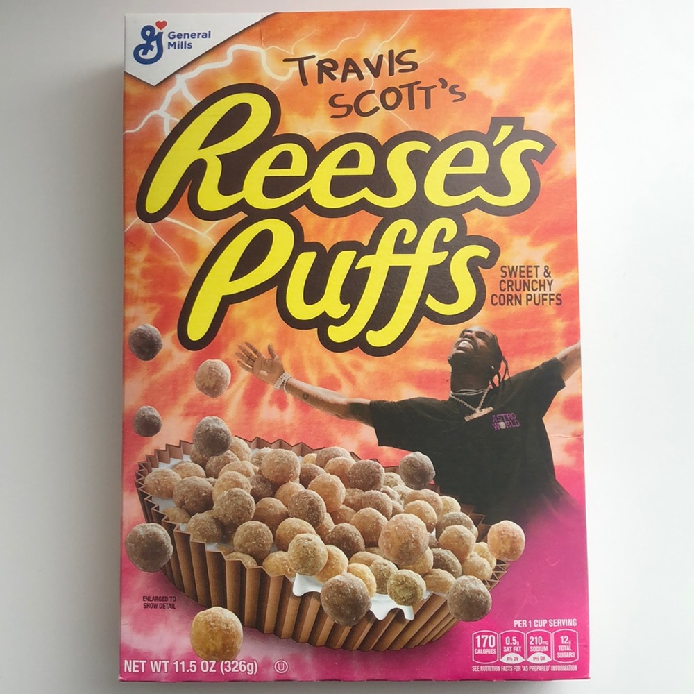 Travis Scott Special Edition Reese’s Puffs
